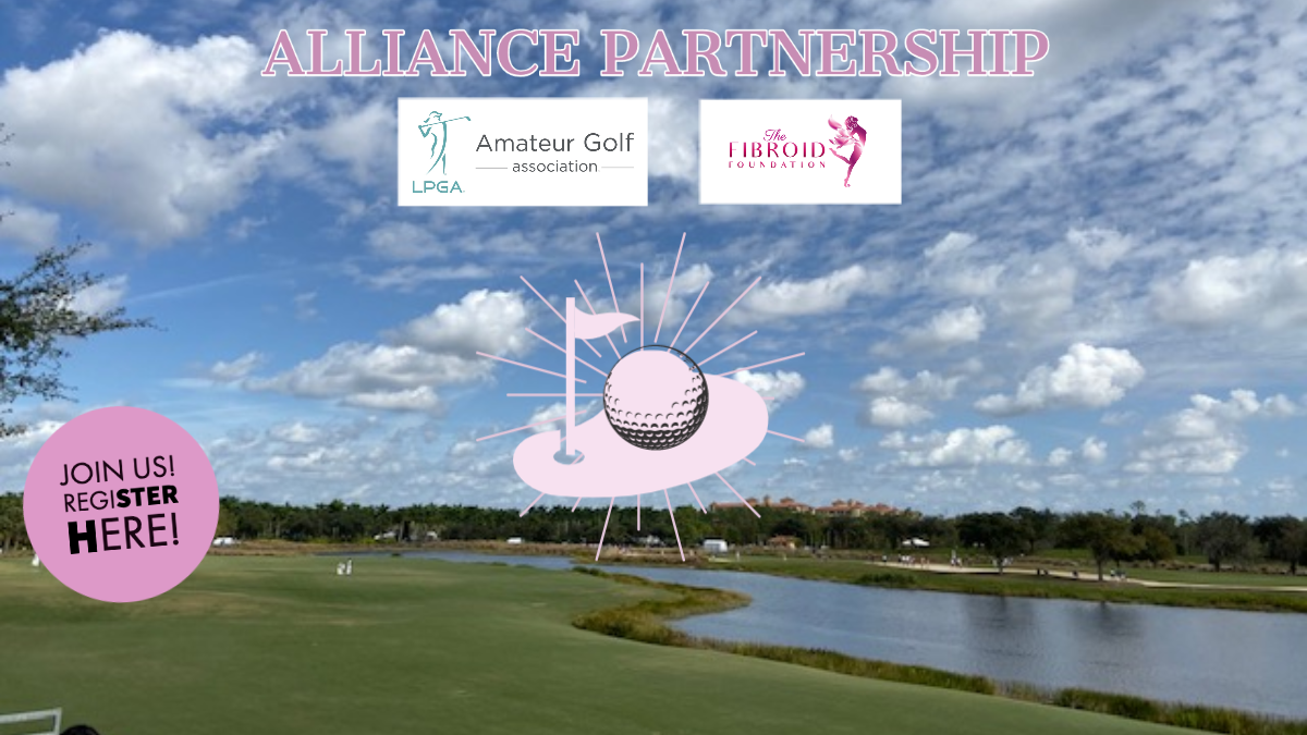 Alliance Announcement Lpga Amateur Golf Association The Fibroid Foundation 7910